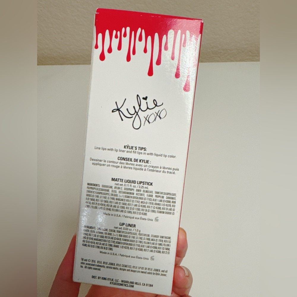 Kylie Cosmetics Lip Kit Mary Jo K Matte Liquid Lipstick & Lip Liner Set - Picture 7 of 8
